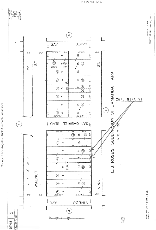 (PARCEL MAP)